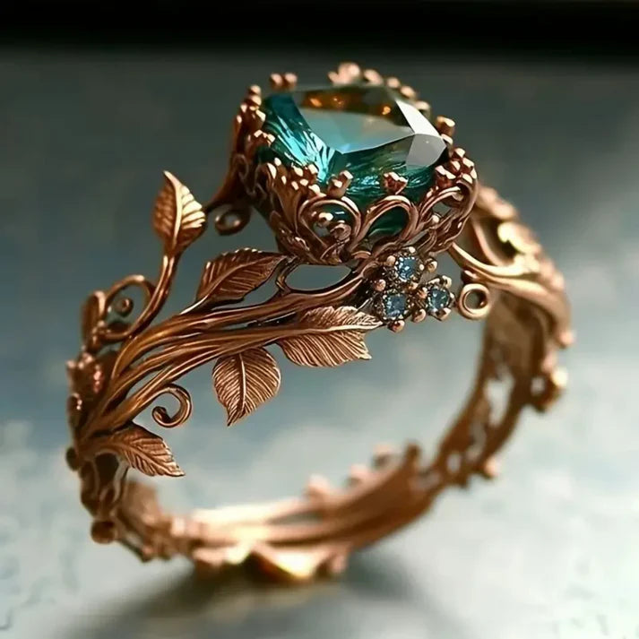 Bague Naturel Verte