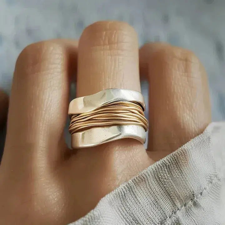 Bague en Argent à fils