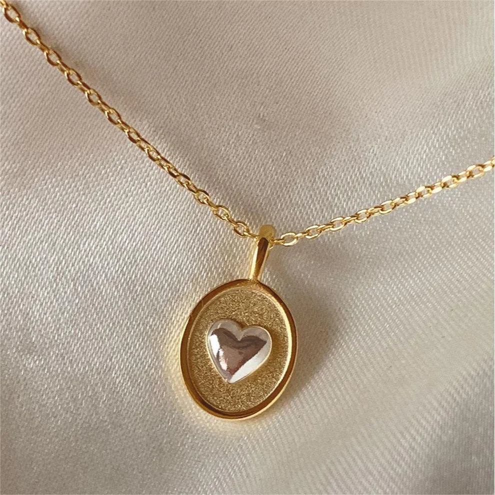 Collier Vintage à Cœur