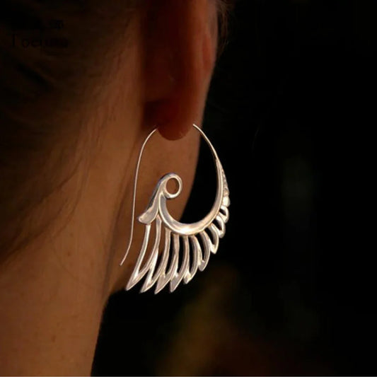 Boucles d'Oreilles Vintage Ailes