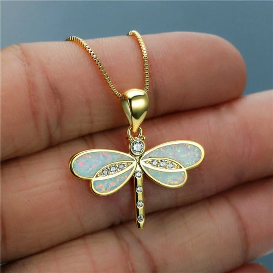 Collier Libellule