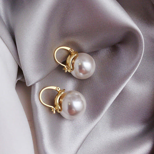 Boucles d'Oreilles en Perles Épaisses